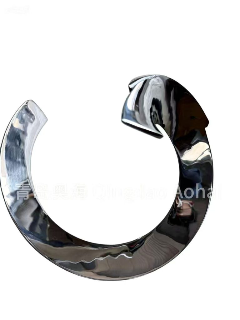 Stainless steel investment casting food grade mixing accessories with mirror polished surface