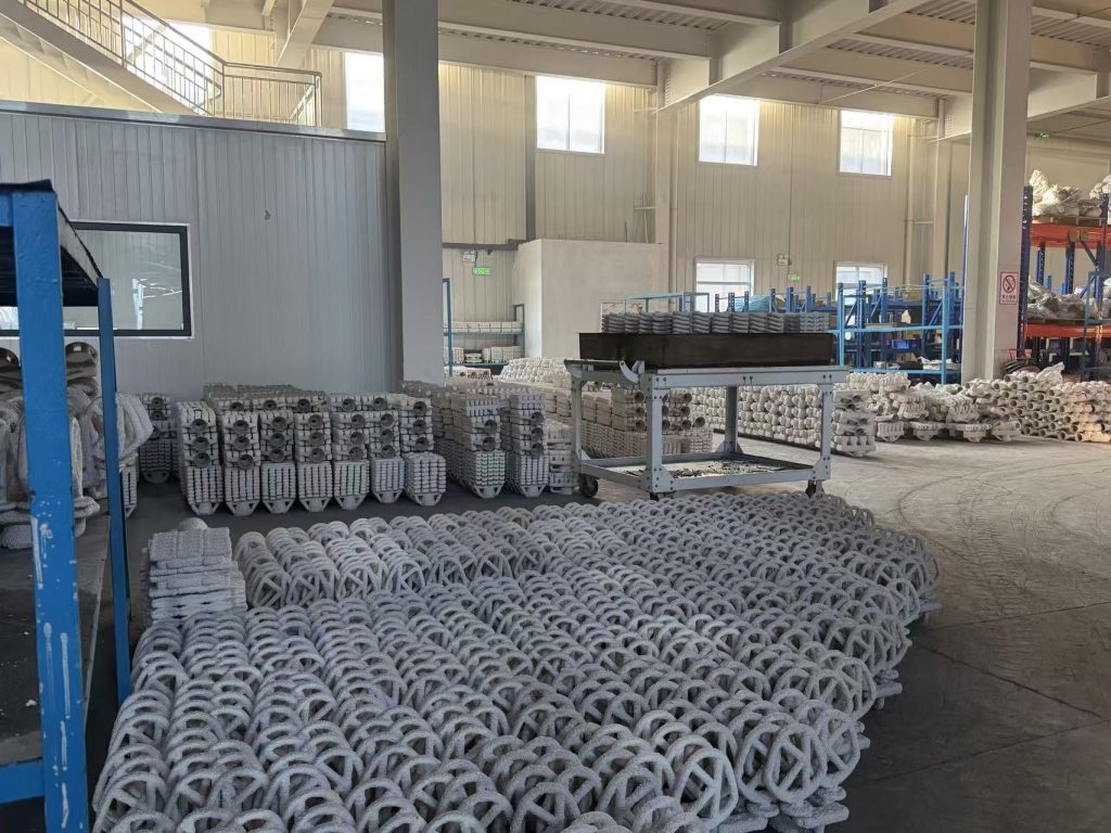 ceramic shell molds before dewaxing in investment casting process