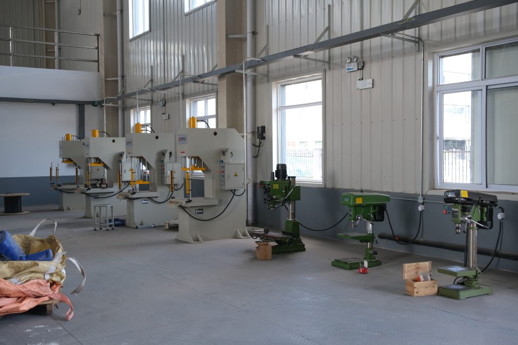 hydraulic press machine for investment casting shape correction