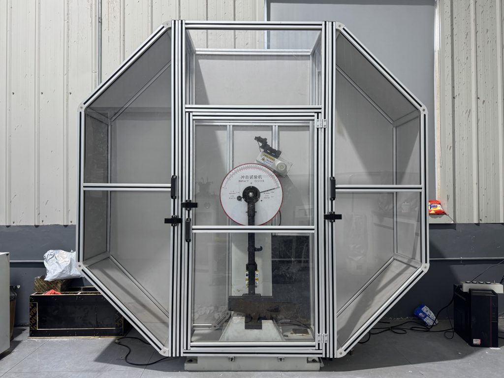 mechanical testing using press machine for investment casting
